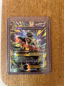 Pokemon TCG Mega-Tyranitar-EX Holo Ultra Rare Card Ancient Origins 92/98 - Image 1