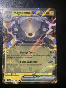 Pokemon TCG Magnezone ex Scarlet & Violet Base Set 065/198 Holo Double Rare - Image 1