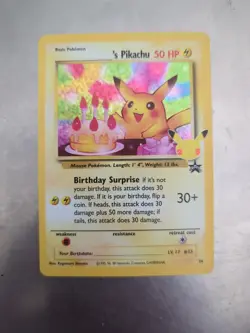 Pokemon ______'s Pikachu Promo Holo Classic Collection 24/53 Celebrations 50 HP - Image 1