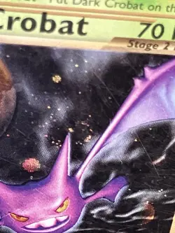 Dark Crobat 2/105 Holo Rare Neo Destiny Unlimited with Swirl Pokemon TCG - Image 4