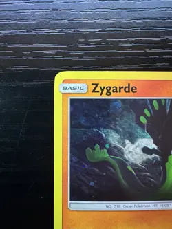Pokemon TCG Zygarde 72/131 Forbidden Light Legendary Pokemon Promo Holo - Image 2