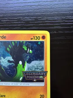 Pokemon TCG Zygarde 72/131 Forbidden Light Legendary Pokemon Promo Holo - Image 3