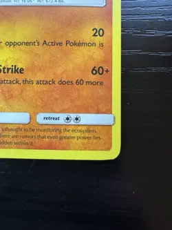 Pokemon TCG Zygarde 72/131 Forbidden Light Legendary Pokemon Promo Holo - Image 5