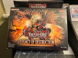 Yu-Gi-Oh Legacy of Destruction Mini Box 1st Edition Sealed Token - Image 1