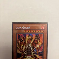 Yu-Gi-Oh! TCG Lava Golem Pharaonic Guardian PGD-107 1st Edition Secret Rare - Image 2