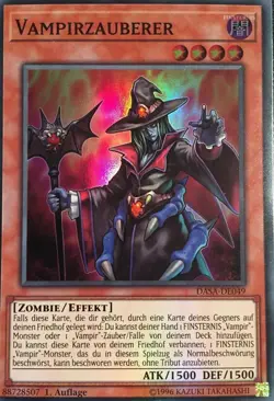 Yu-Gi-Oh! - DASA-DE049 - Vampirzauberer - 1.Auflage - deutsch - Super Rare - Image 1