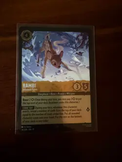 Disney Bambi-Ethereal Fawn 24/204 Foil Boost Character Card Lorcana TCG - Image 1