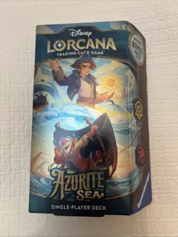 Disney Lorcana TCG - Azurite Sea Single Player Deck Amber & Ruby Trading Card - Image 1