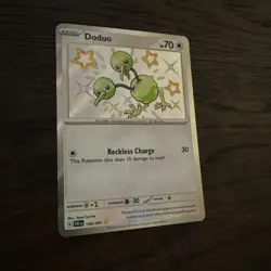 Doduo - 199/091 - Shiny Rare - Paldean Fates - Pokemon Card - Image 3