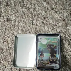 Pokemon Sword & Shield Fusion Strike Tin & Umbreon Card Lot ~80 Cards Spanish - Image 2