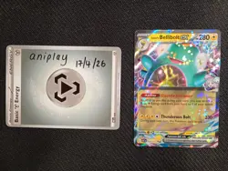 Iono’s Bellibolt ex 070/217 Double Rare Holo Ascended Heroes Pokemon Card - Image 1