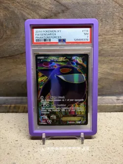 GENGAR EX 114/119 XY Phantom Forces PSA 7 Graded Card Pokemon TCG - Image 1