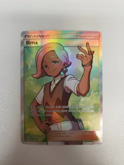 Rare Trainer LLima 146/149 Sun And Moon Pokemon Card LP - Image 1