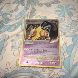 Pokemon Giratina LV.X 124/127 Platinum Ultra Rare Holo 130 HP Trading Card - Image 1