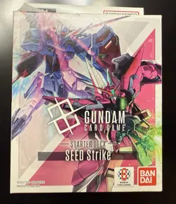 Gundam Card Game ST04 SEED STRIKE ENGLISH (No Bonus) BANDAI - Image 1