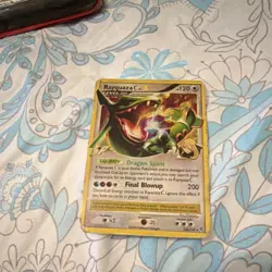 Pokemon Rayquaza C LV.X 146/147 Supreme Victors Ultra Rare Holo 120 HP Card - Image 1