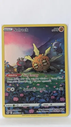 NM/M - Solrock GG15/GG70 - Crown Zenith Galarian Gallery - Pokemon Card TCG - Image 1