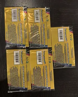 Sun & Moon: Team Up - 3 Card Booster Packs Sealed - LOT of 5- Pokemon TCG - Image 2