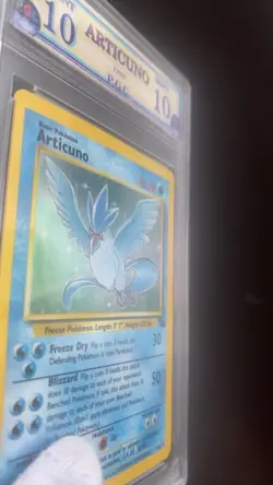 Articuno 2/62 GRADED 10 MINT PGC old pokemon card holo rare vintage 1999 - Image 3