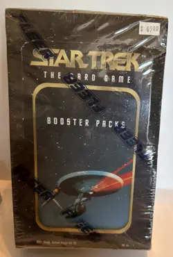 1996 Fleer Star Trek The Card Game 36-Pack Booster Box Factory Sealed CCG. Lot 2 - Image 1