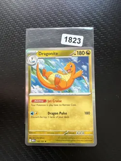 🚀Dragonite 149/165 Holo Rare 151 Set Scarlet And Violet Pokemon Card MINT - Image 1
