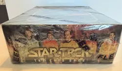 1996 Fleer Star Trek The Card Game 36-Pack Booster Box Factory Sealed CCG. Lot 1 - Image 3