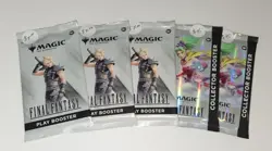 FINAL FANTASY COLLECTORS & PLAY BOOSTER PACKS - MAGIC: THE GATHERING NEW SEALED - Image 1