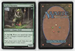 Scaled Nurturer 252 Commander Legends: Battle for Baldur's Gate Mtg - Image 3