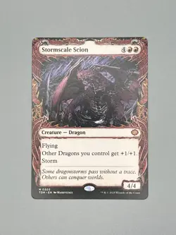 Stormscale Scion (Showcase) Tarkir: Dragonstorm Regular - Image 1