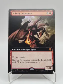 Shivan Devastator (DMU 410 - Borderless) - MTG: Dominaria United - NM/M - Image 1