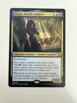 Etrata Deadly Fugitive MTG Magic the Gathering Card NM Near Mint MKM - Image 1