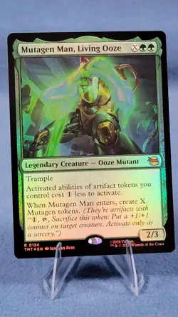 Mutagen Man, Living Ooze Teenage Mutant Ninja Turtles Foil MTG NM 🔥 🔮 - Image 1
