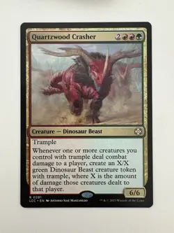 Quartzwood Crasher MTG Magic the Gathering Card NM Near Mint LCC - Image 1