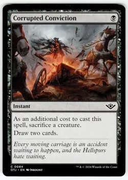 MTG Corrupted Conviction | #84 Outlaws of Thunder Junction | English - Image 1