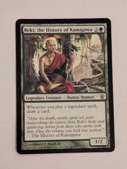 Reki the History of Kamigawa MTG Saviors of Kamigawa SOK Rare LP EDH Legendary - Image 1