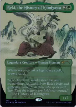 Reki, the History of Kamigawa - Foil - Secret Lair Kamigawa - 263 NM - Image 2