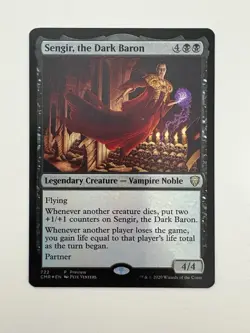 Sengir the Dark Baron Foil Promo MTG Magic the Gathering Card NM Near Mint CMR - Image 1