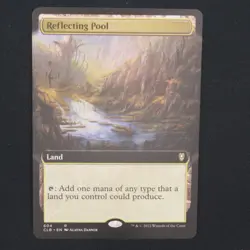 Reflecting Pool (Extended Art) MTG Baldurs Gate Rare 604 NM - Image 1