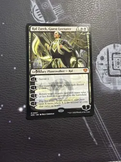 Ral Zarek, Guest Lecturer Secrets of Strixhaven Mythic Rare - Image 1