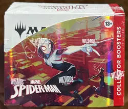 Magic the Gathering MTG Marvel Spider-Man Collector Booster Box Factory Sealed - Image 1
