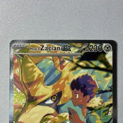 Pokemon Hop's Zacian EX Full Art Holo Rare Sv09 186/159 230 HP Basic - Image 2