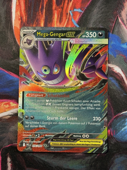 Mega Gengar EX 056/094 PFL Double Rare Pokemon Karte Fatale Flammen Near Mint - Image 3