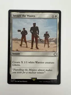 Secure the Wastes MTG Magic the Gathering Card NM Near Mint PIP - Image 1