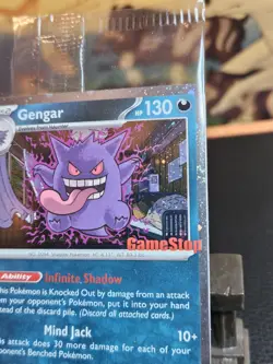 SINGLE SWIRL🌀 Pokemon Gengar GameStop Promo 050/088 Sealed - Image 3