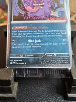 SINGLE SWIRL🌀 Pokemon Gengar GameStop Promo 050/088 Sealed - Image 4
