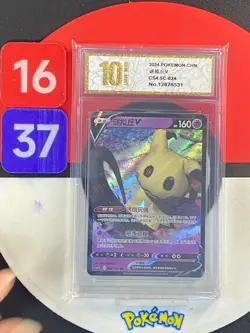 Pokemon TCG S-Chinese Sword & Shield CS4.5C 024/063 RR Mimikyu V Grade10 - Image 1