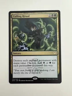 Culling Ritual MTG Magic the Gathering Card NM Near Mint STX - Image 1