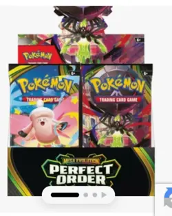 Pokemon Perfect Order Booster Box Sealed Mega Evolution 36 Packs TCG USA Seller - Image 1