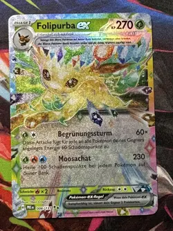 Pokemon Karte Folipurba ex PRE 006/131 Deutsch Near Mint Prismatische - Image 1