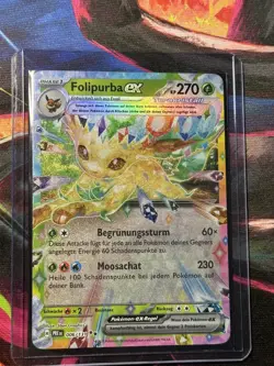 Pokemon Karte Folipurba ex PRE 006/131 Deutsch Near Mint Prismatische - Image 3